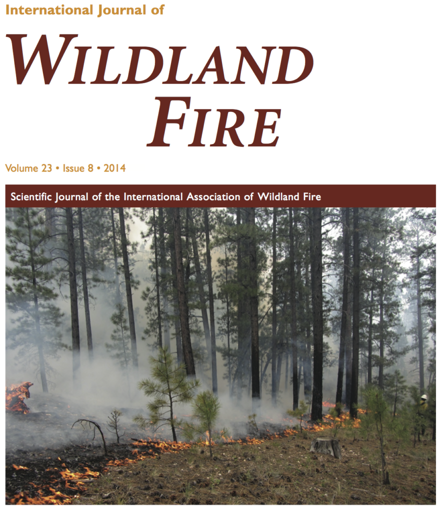 International Journal Of Wildland Fire International Association Of Wildland Fire