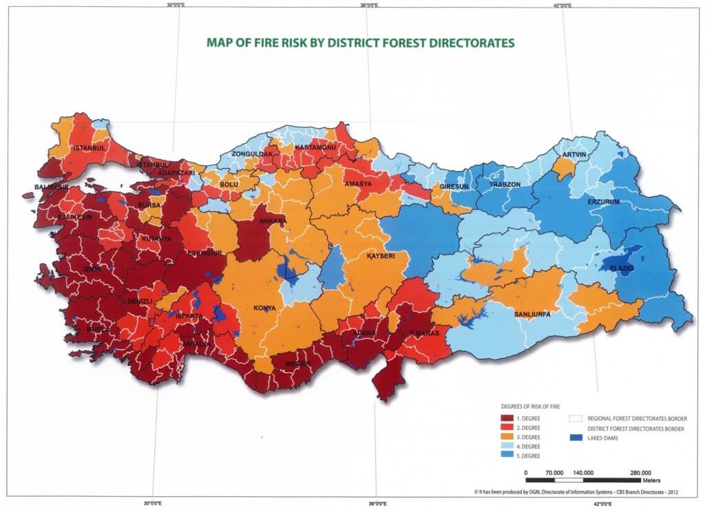 Fire Globe Wildfire in Turkey International Association of Wildland Fire